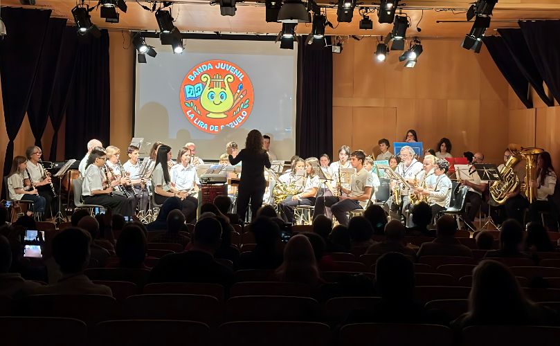 Laia García Directora Banda Juvenil La Lira de Pozuelo