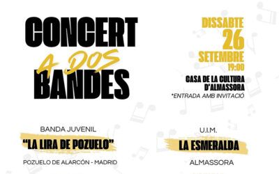 Concert a dos bandes: intercambio juvenil en Almassora